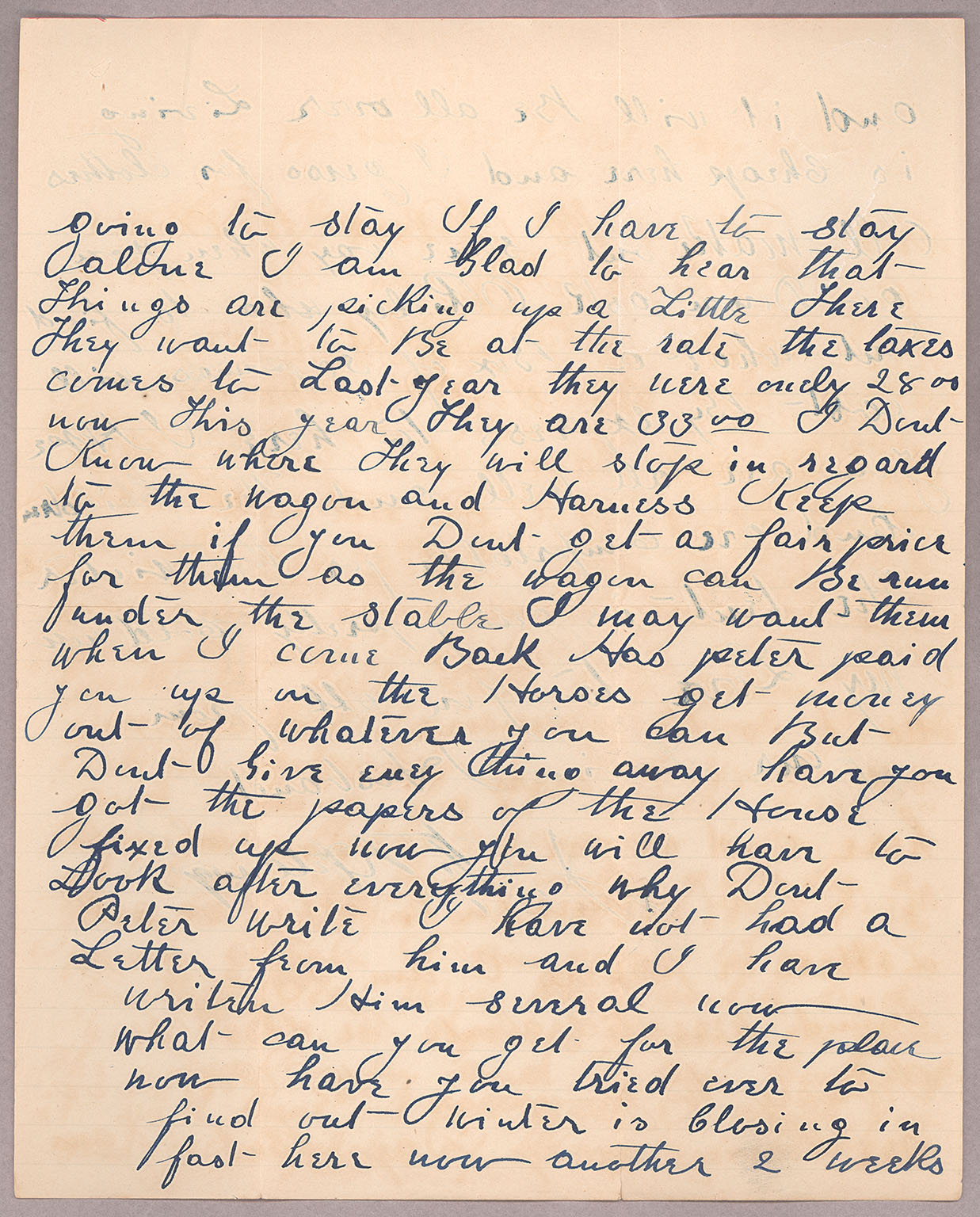 Letter, John F. Delaney, Fort Wrangell, Alaska, to Caroline D. Delaney, [Salt Lake City, Utah], Page 3