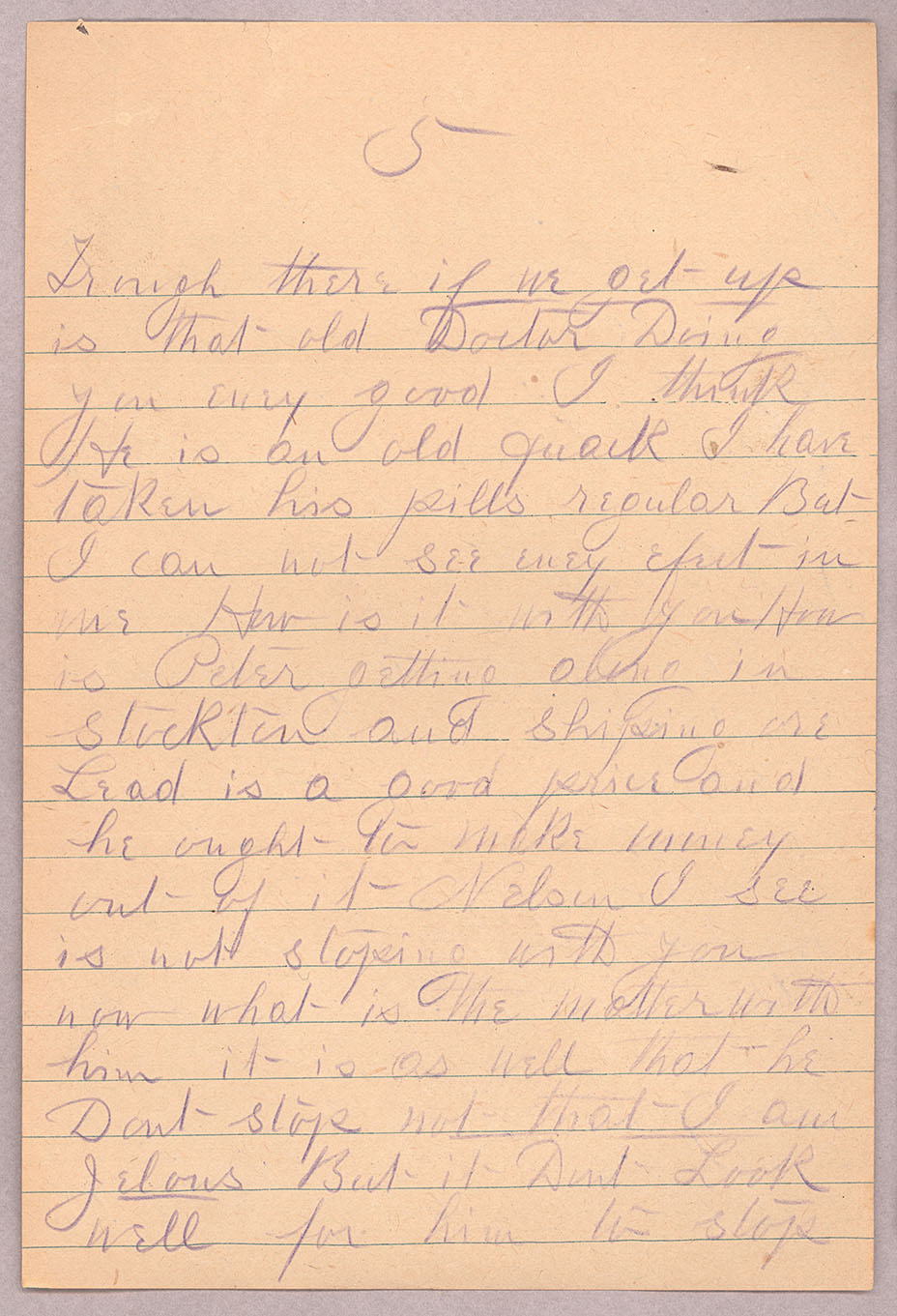 Letter, John F. Delaney, Fort Wrangell, Alaska, to Caroline D. Delaney, [Salt Lake City, Utah], Page 5