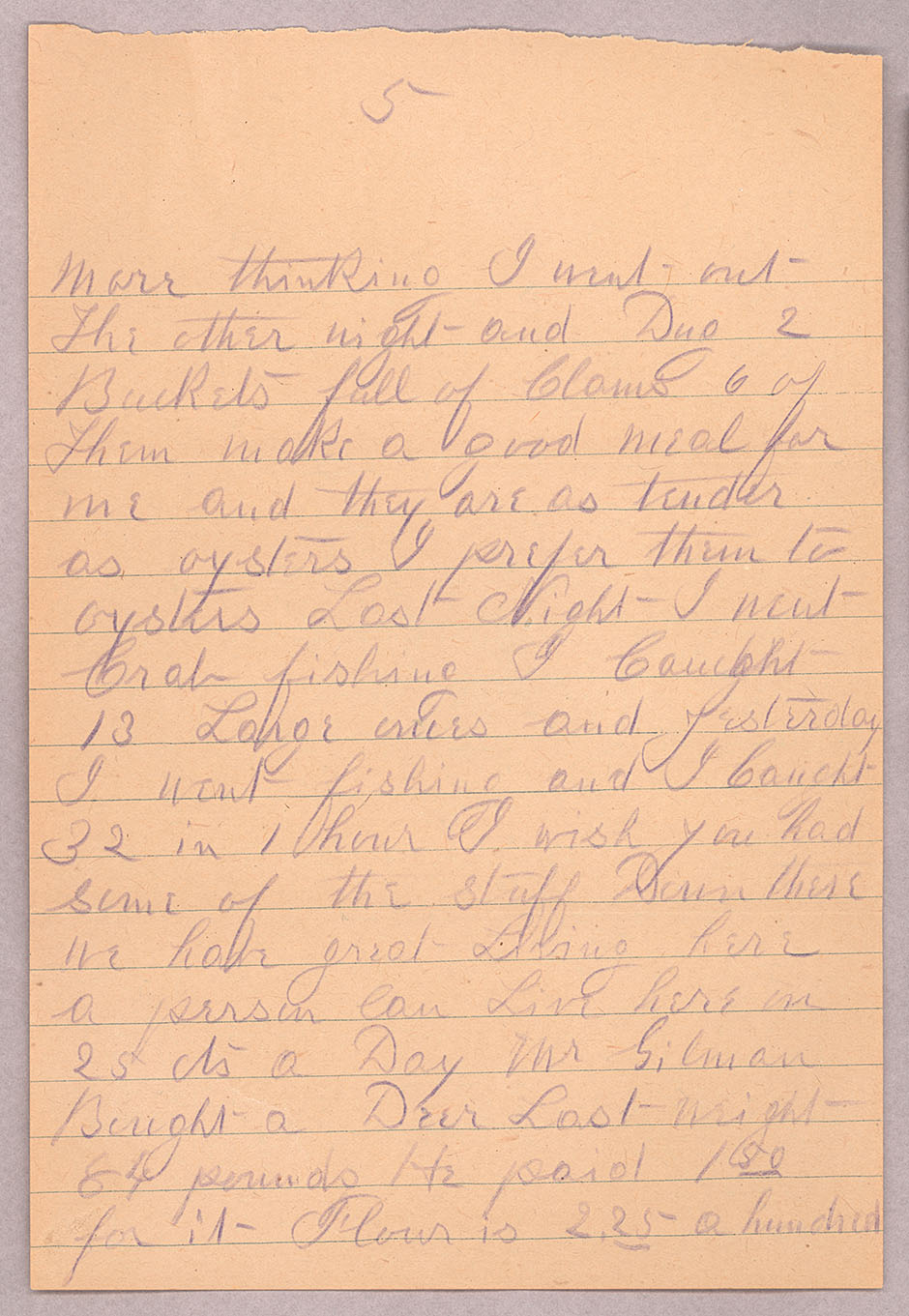 Letter, John F. Delaney, Fort Wrangell, Alaska, to Caroline D. Delaney, [Salt Lake City, Utah], Page 5