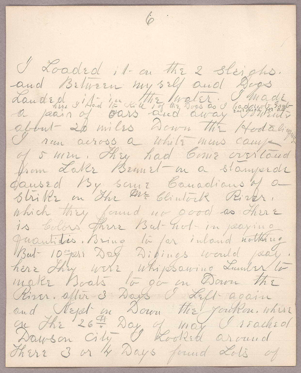 Letter, John F. Delaney, Salt Lake City, Utah, to Harry Haynes, n.p., Page 6