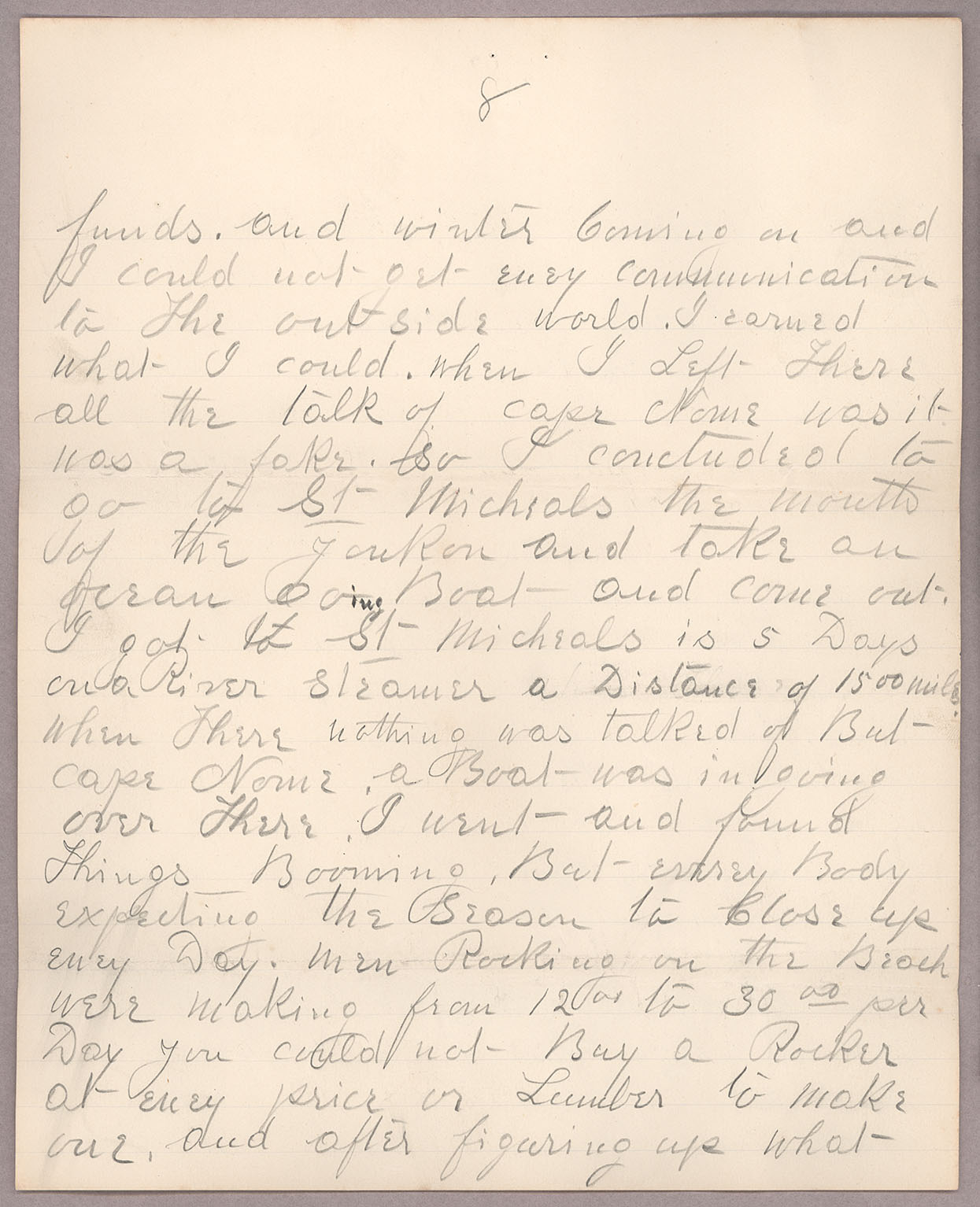 Letter, John F. Delaney, Salt Lake City, Utah, to Harry Haynes, n.p., Page 8