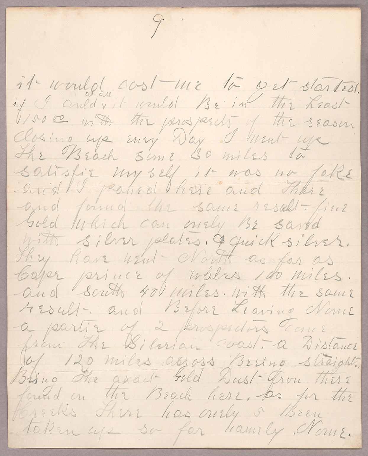 Letter, John F. Delaney, Salt Lake City, Utah, to Harry Haynes, n.p., Page 9