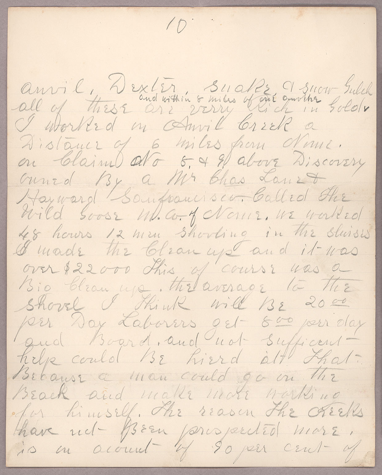 Letter, John F. Delaney, Salt Lake City, Utah, to Harry Haynes, n.p., Page 10